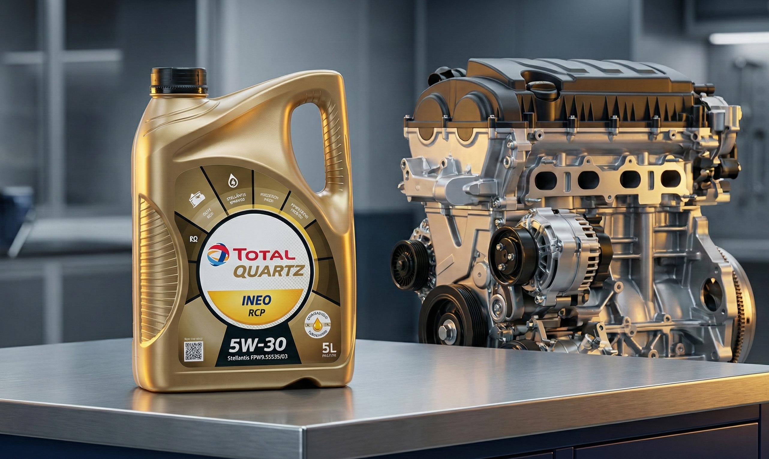 Olej Total Quartz Ineo RCP 5W-30 norma Stellantis FPW9.55535/03 Frauto.pl