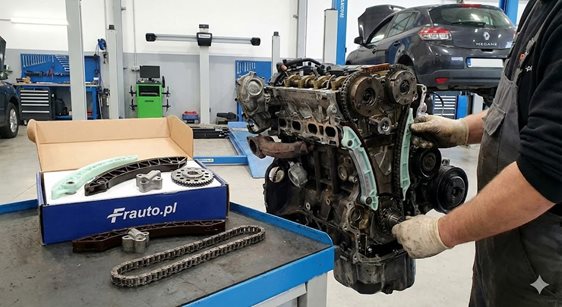 Łańcuch Rozrządu w Twoim Renault: Szczegółowy Przewodnik po Silnikach i Serwisie – Zadbaj o Długowieczność z Frauto.pl
