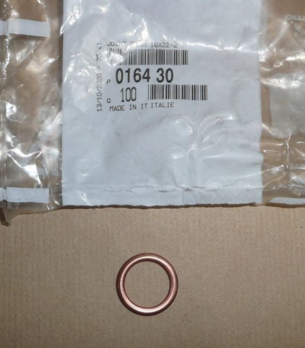 Uszczelka korka spustowego oleju 16 mm