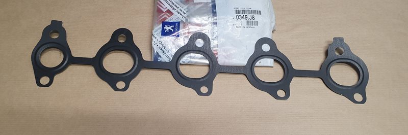 Uszczelka Kolektora Wydechowego Oryginał PSA 1.6 HDi