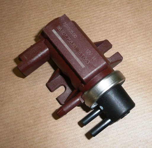 Elektrozawór turbo Citroen C5 II Peugeot 207 1.6 Hdi