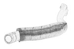 Przewód smarowania turbiny Peugeot 207 208 2008