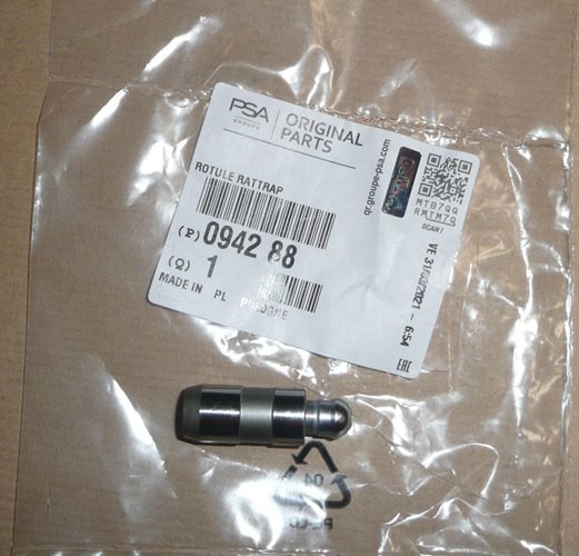 Popychacz zaworu Citroen C4 Picasso