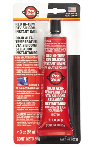 PROSEAL -SILIKON CZERWONY 85G- 370 STOP.