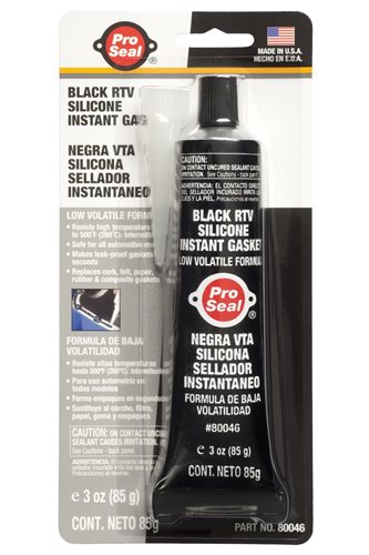 PROSEAL -SILIKON CZARNY 85G -315 STOP.