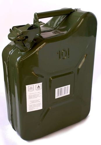 KANISTER 10 LITROW METALOWY. .
