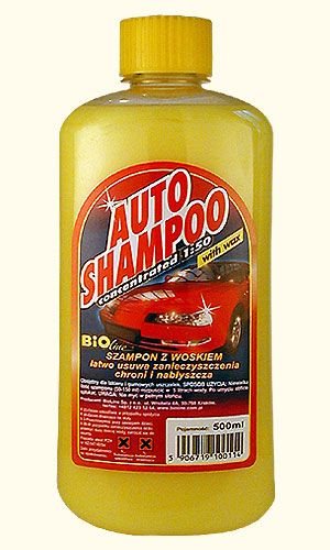 BIOLINE-AUTOSZAMPON Z WOSKIEM 1L