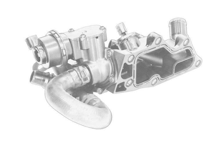 Obudowa termostatu Renault Clio IV 0.9 Tce