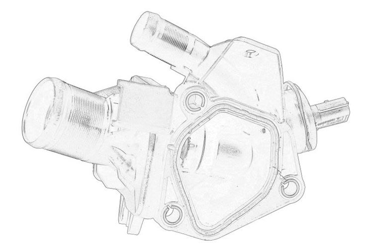 Obudowa termostatu Renault Master III 2.3 Dci