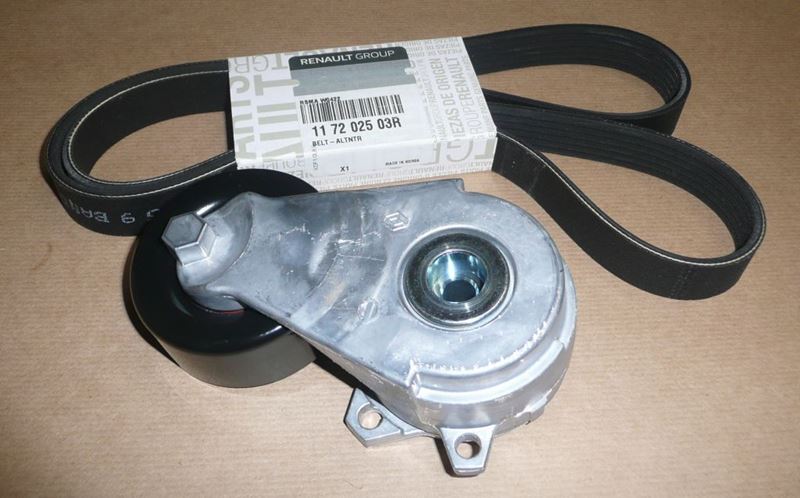 Komplet paska klinowego Renault Clio IV 1.6 Tce