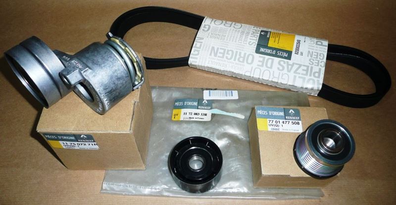 Komplet paska klinowego Renault Master II 1.9 Dci