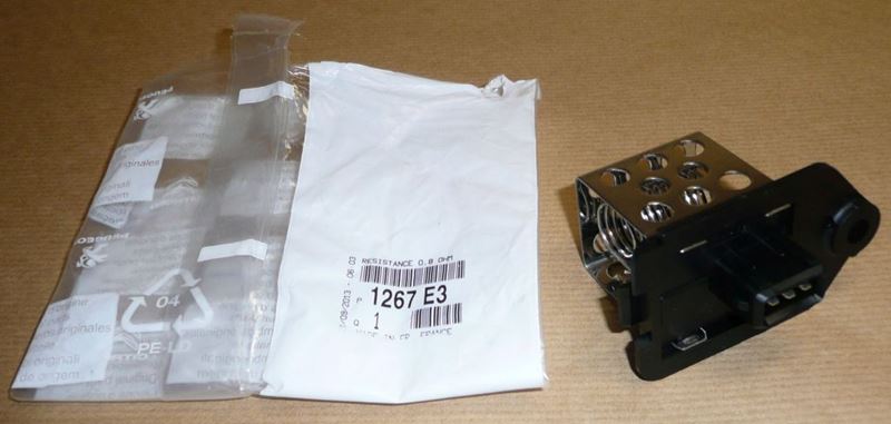 Opornik wentylatora Citroen C3 C8 Berlingo