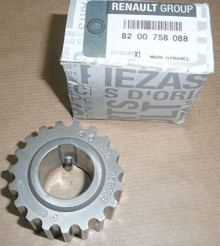 Koło dolne rozrządu Renault 1.4 16V 1.6 16V