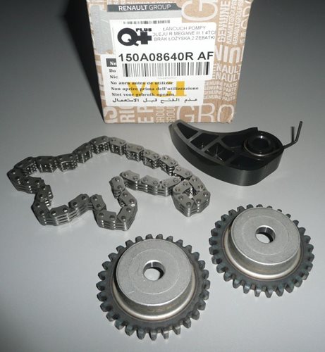 Łańcuch pompy oleju Renault Megane III 1.4 Tce