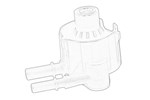 Złączka przewodu paliwa Citroen C4 Citroen C8 Peugeot 206 307