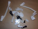 Zestaw naprawczy klapek nadmuchu Citroen C4 Picasso
