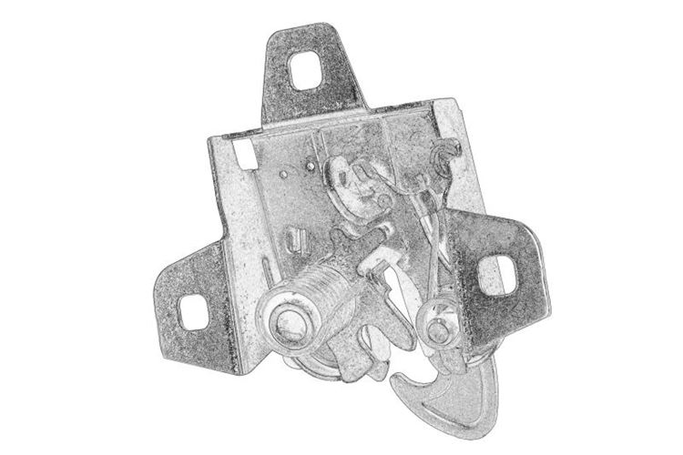 Zamek maski pokrywy silnika Citroen Jumper III Peugeot Boxer >11