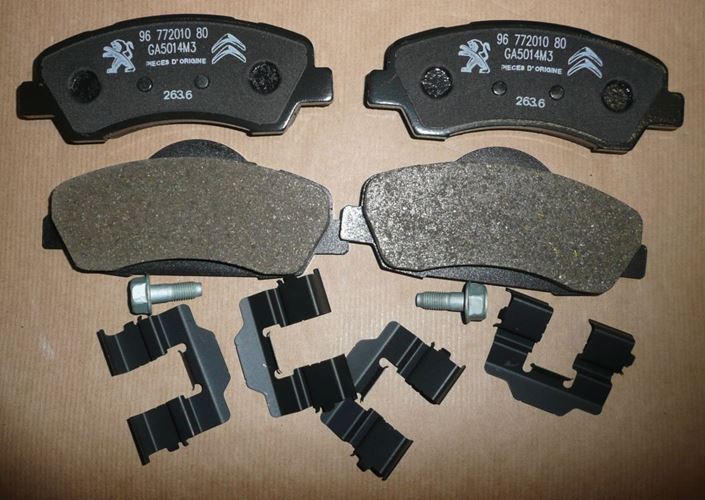 Klocki hamulcowe Citroen C-Elysee Peugeot 301 przód