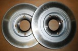Tarcza hamulcowa komplet Citroen C2 Citroen C3 Peugeot Partner przód