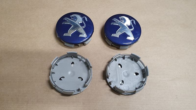 Dekielek do alufelgi 60mm Oryginał Peugeot 107 2008