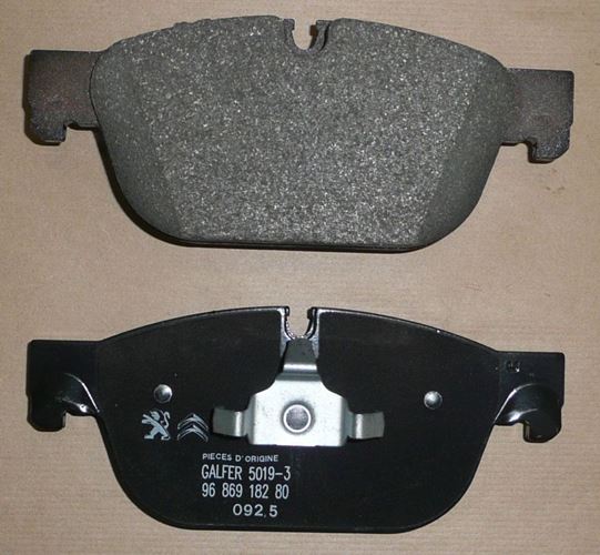 Klocki hamulcowe Citroen C5 III Citroen C6 DS4 DS5 09> przód