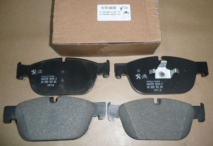 Klocki hamulcowe Citroen C5 III Citroen C6 DS4 DS5 09> przód