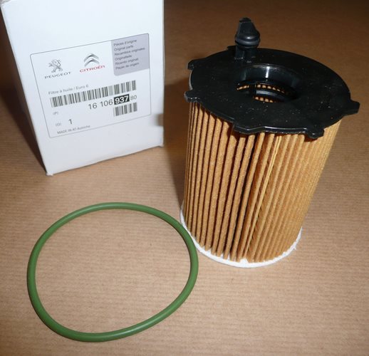 Filtr oleju Citroen Berlingo C3 C4 Peugeot 208 301