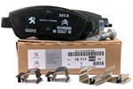Klocki hamulcowe Citroen Berlingo Citroen C2 Peugeot 207 208 przód