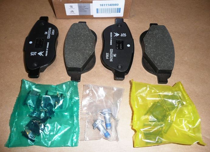 Klocki hamulcowe Citroen C3 Citroen C4 Citroen Xsara Peugeot 206 207 przód