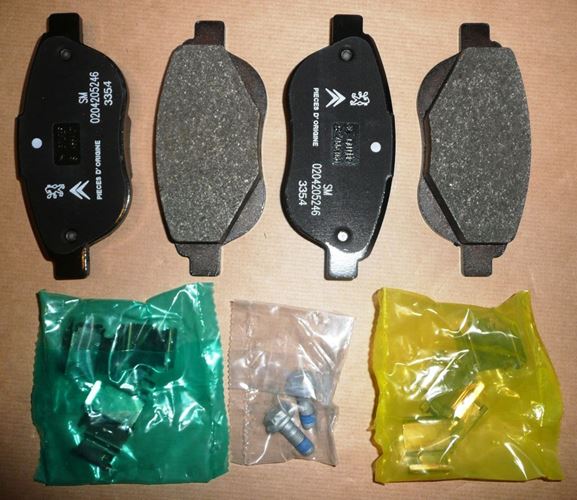 Klocki hamulcowe Citroen C3 Citroen C4 Citroen Xsara Peugeot 206 207 przód