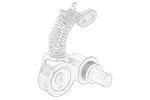 Napinacz alternatora Citroen C5 III C6 Peugeot 407 2.7 Hdi