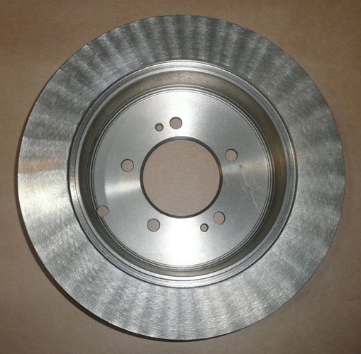 Tarcza hamulcowa Peugeot 4007 tył