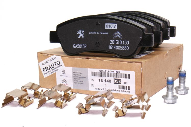 Klocki hamulcowe Citroen C2 Citroen C3 Citroen C3 Picasso przód