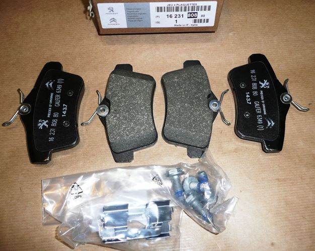 Klocki hamulcowe Citroen C4 II DS4 DS5 tył