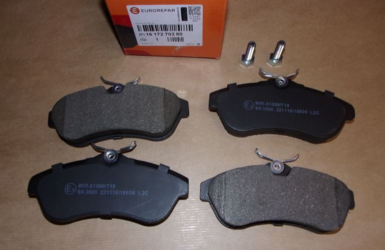 Klocki hamulcowe Citroen C2 Citroen C3 przód