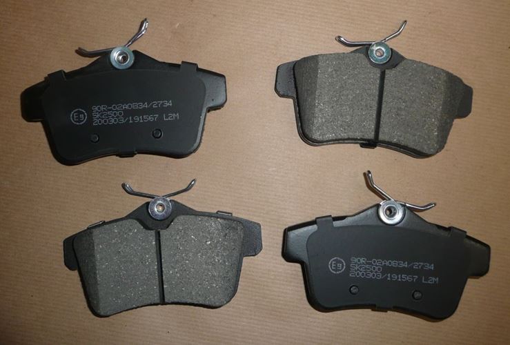 Klocki hamulcowe Citroen C4 II DS4 DS5 Peugeot 308 508 tył