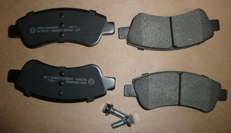Klocki hamulcowe Citroen Berlingo Citroen C2 Peugeot 207 208 przód