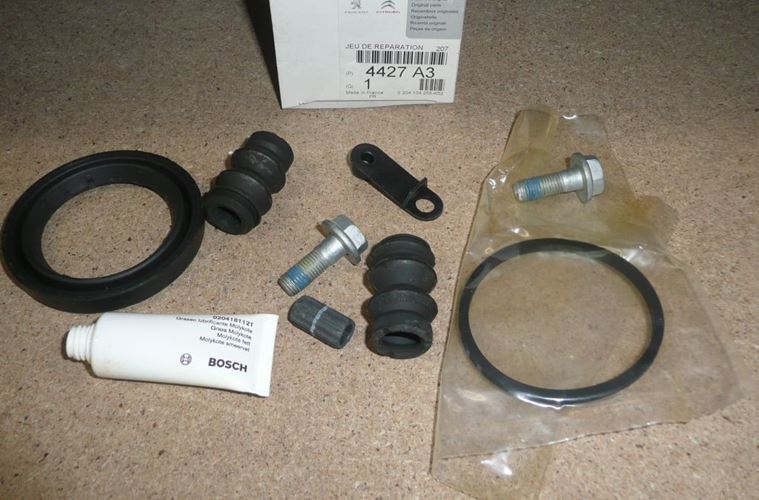 Zestaw naprawczy zacisku Citroen C2 Citroen C3 Citroen C3 Picasso