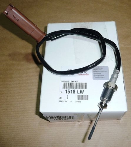 Czujnik temperatury spalin Citroen C5 C6 Peugeot 307 2.0 HDI