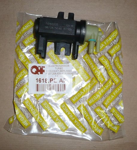 Elektrozawór turbo Citroen C3 C4 Peugeot 207 1.6 Hdi