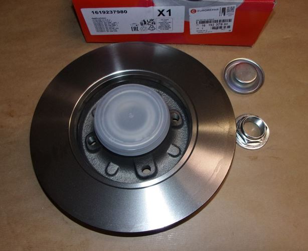 Tarcza hamulcowa Citroen C4 Peugeot 207 Peugeot 208 Peugeot 307 tył