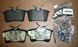 Klocki hamulcowe Citroen Berlingo Peugeot 308 1.6 Hdi 08> tył