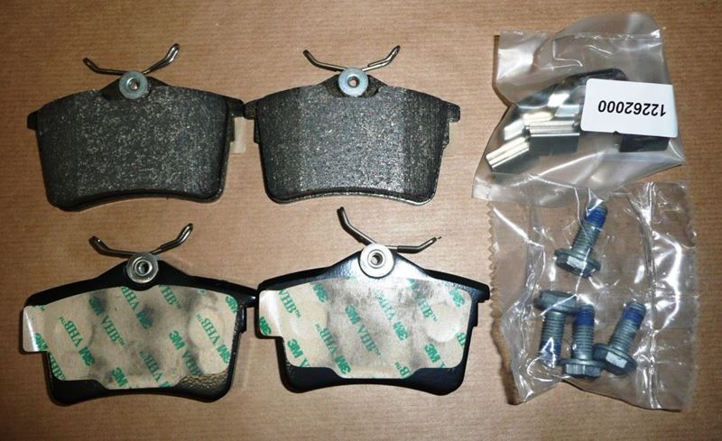 Klocki hamulcowe Citroen Berlingo Peugeot 308 1.6 Hdi 08> tył