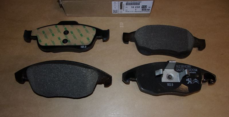 Klocki hamulcowe Citroen Berlingo III Peugeot Partner przód