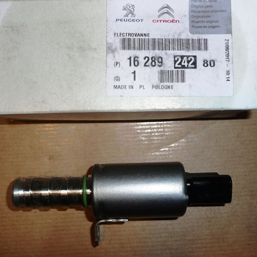 Elektrozawór zmiany faz rozrządu Citroen C3 C4 Peugeot 108