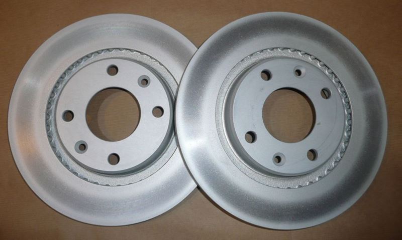 Tarcza hamulcowa komplet Citroen C2 Citroen C3 Citroen C4 Citroen C-Elysee przód
