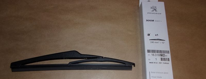 Ramię wycieraczki tył Peugeot 5008 II