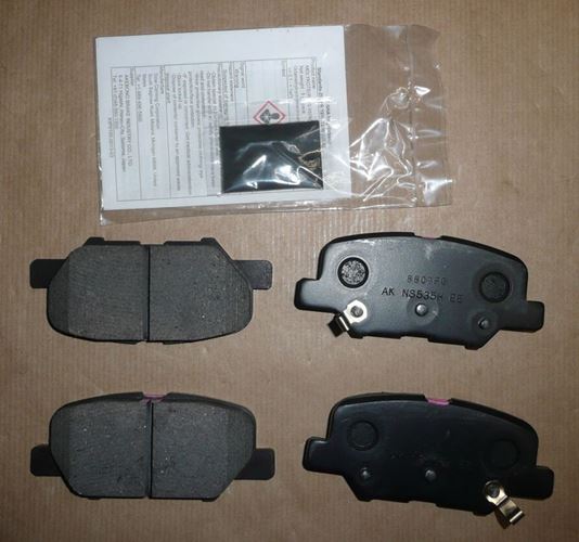 Klocki hamulcowe Citroen C4 Aircross Peugeot 4008 tył