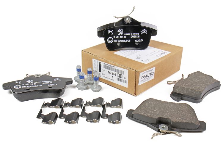 Klocki hamulcowe Citroen C4 II DS4 DS5 Peugeot 308 508 tył