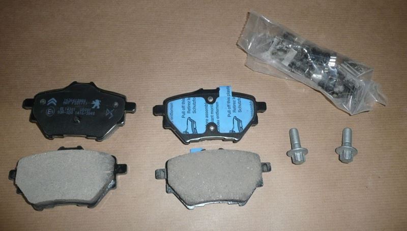 Klocki hamulcowe Citroen C4 Picasso II tył